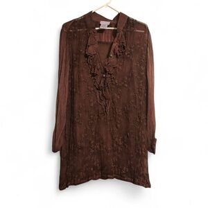 Soft Surroundings Silk Top